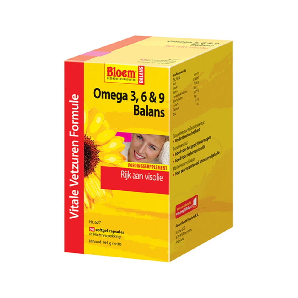 Bloem Omega 3, 6 & 9 Balans 1 Bloem Omega 3, 6 & 9 Balans