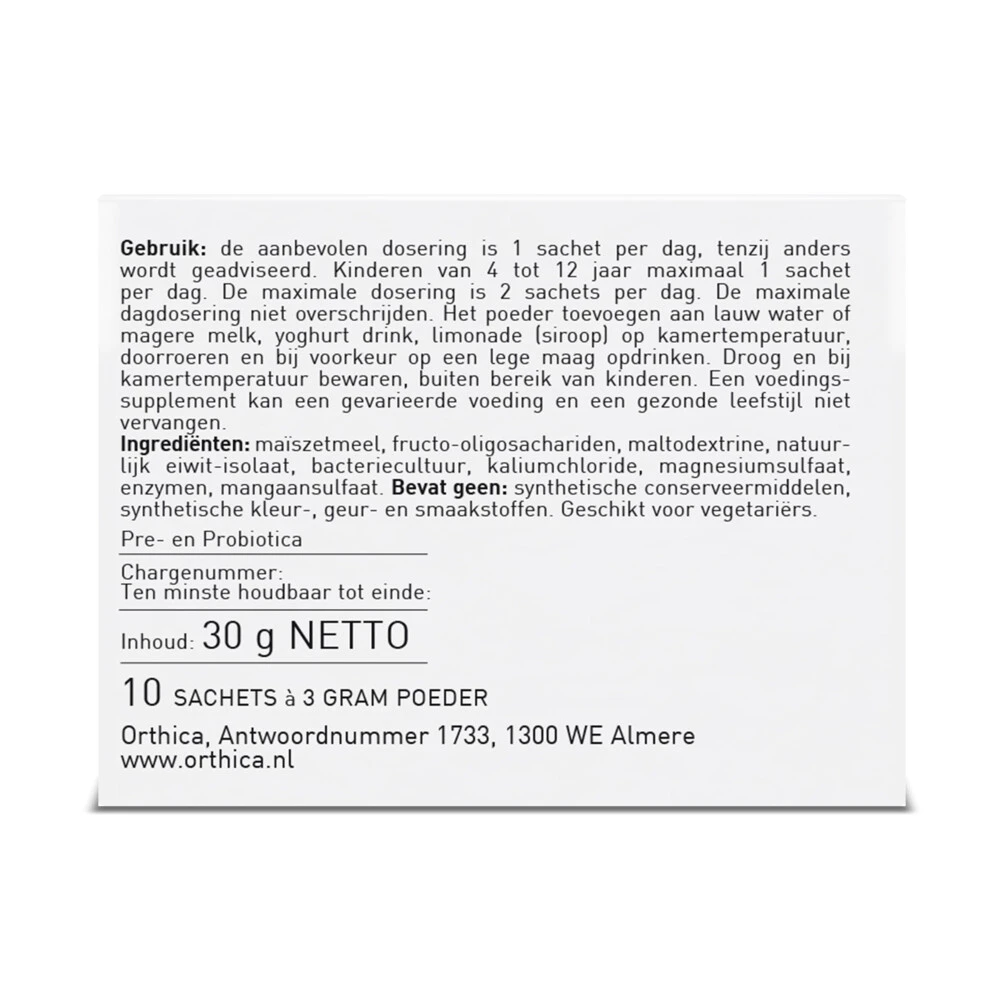 Orthica Orthiflor Plus Probiotica 3 Orthica Orthiflor Plus Probiotica - Afbeelding 3