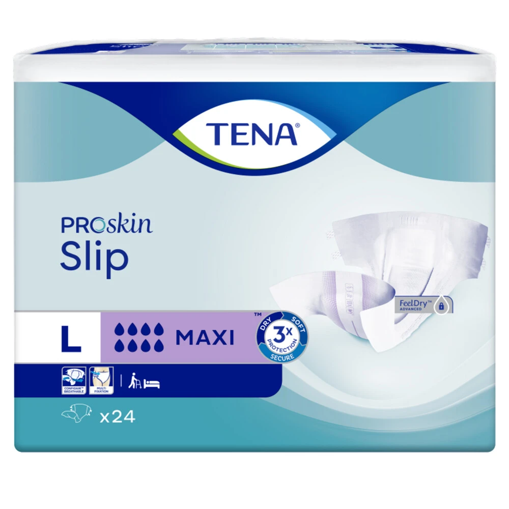 3x TENA Slip Maxi Large ProSkin 2 3x TENA Slip Maxi Large ProSkin - Afbeelding 2