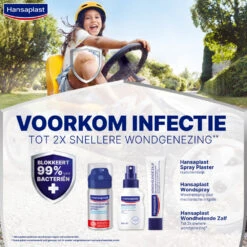2x Hansaplast Pleister Spray 6 2x Hansaplast Pleister Spray -Gezondheidszorg Leveringen 77017 3