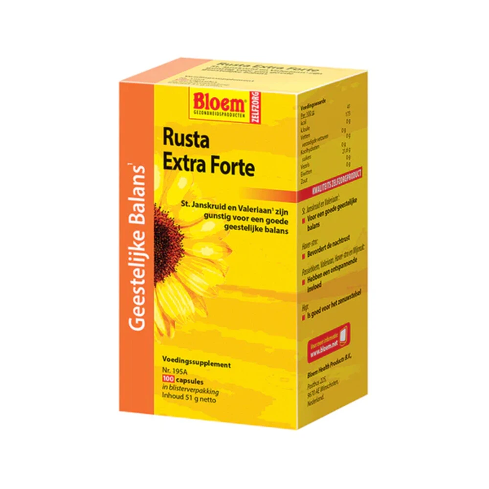Bloem Ruval Extra Forte Met St Janskruid 1 Bloem Ruval Extra Forte Met St Janskruid