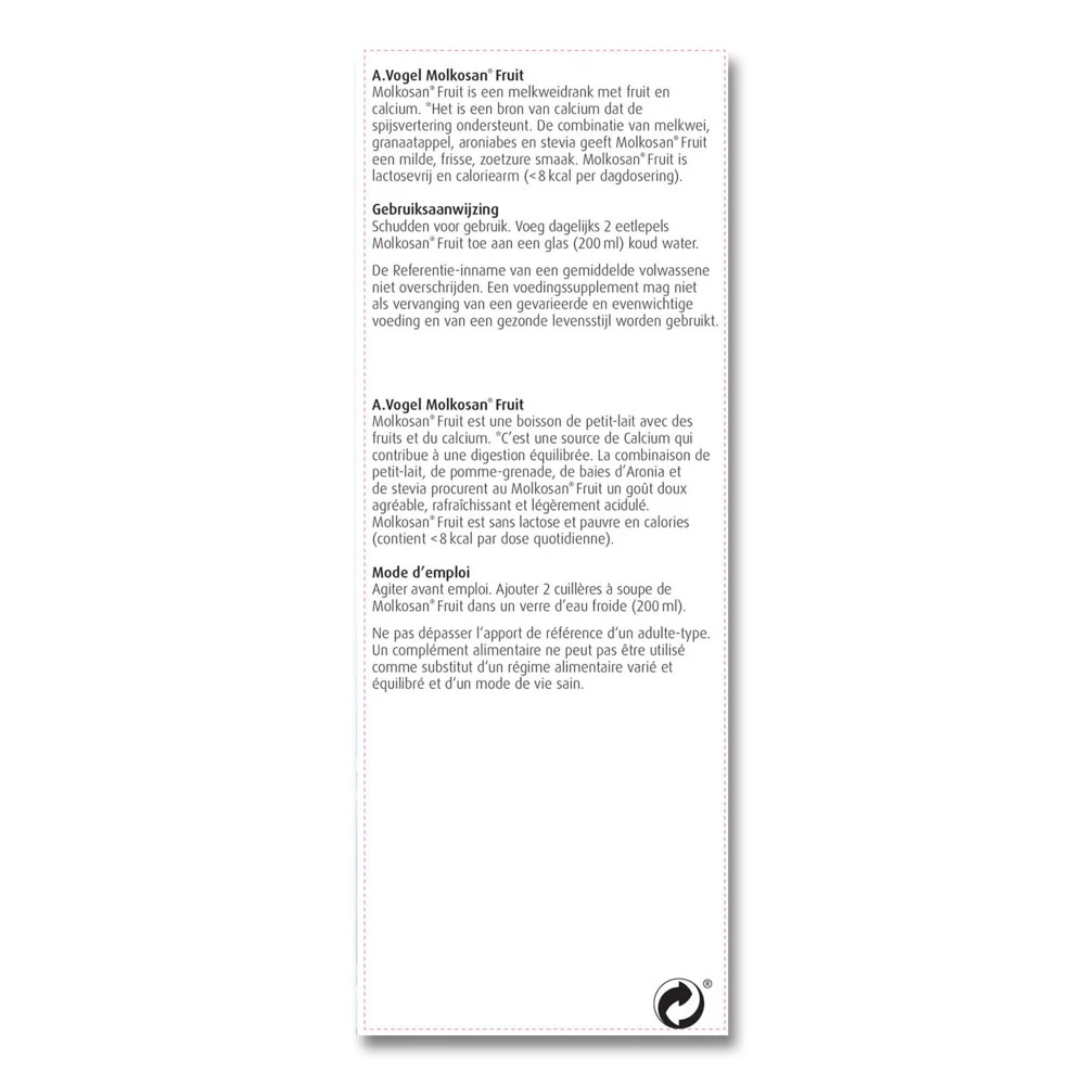 2x A.Vogel Molkosan Fruit 3 2x A.Vogel Molkosan Fruit - Afbeelding 3