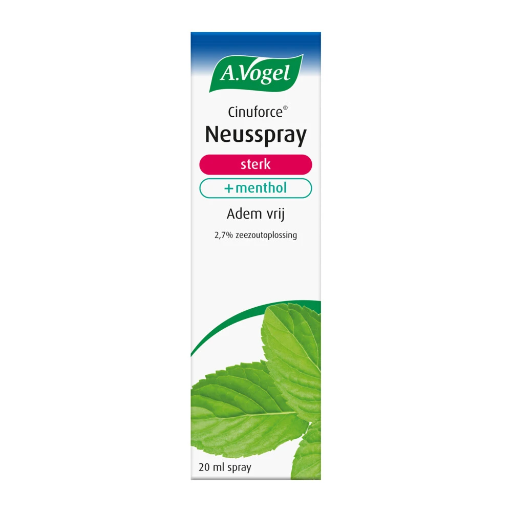 2x A.Vogel Cinuforce Neusspray Extra Sterk 3 2x A.Vogel Cinuforce Neusspray Extra Sterk - Afbeelding 3