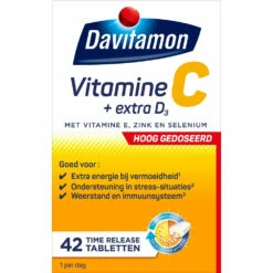 2x Davitamon Vitamine C Forte + Extra D3