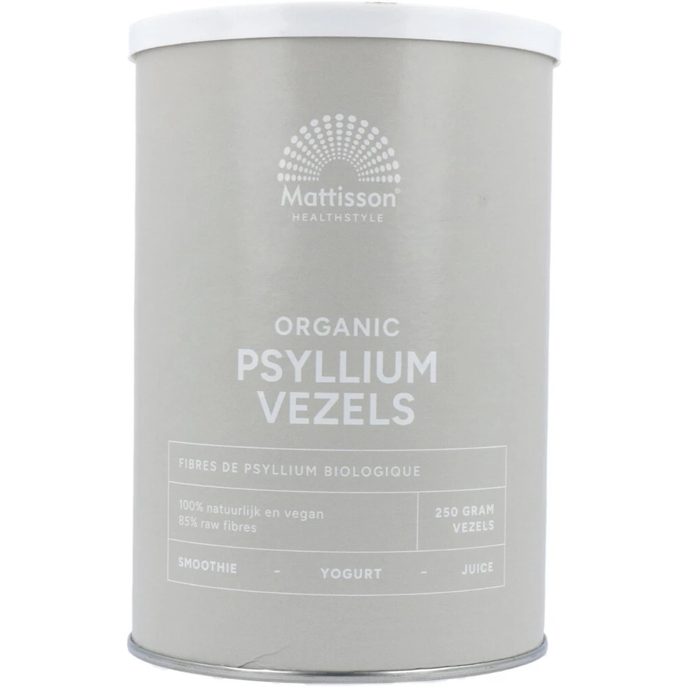 2x Mattisson Psyllium Vezels Biologisch 1 2x Mattisson Psyllium Vezels Biologisch