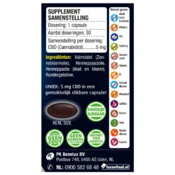 Lucovitaal CBD Cannabidiol 5 Mg -Gezondheidszorg Leveringen 984246 3