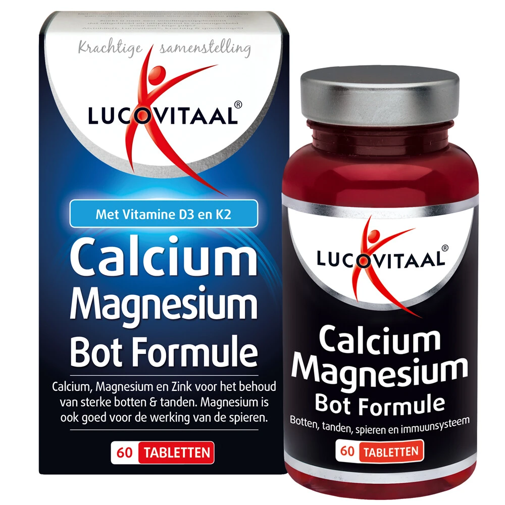 Lucovitaal Calcium, Magnesium En Botten 3 Lucovitaal Calcium, Magnesium En Botten - Afbeelding 3