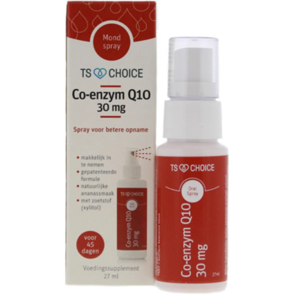 TS Choice Co-enzym Q10 30 Mg 2 TS Choice Co-enzym Q10 30 Mg - Afbeelding 2