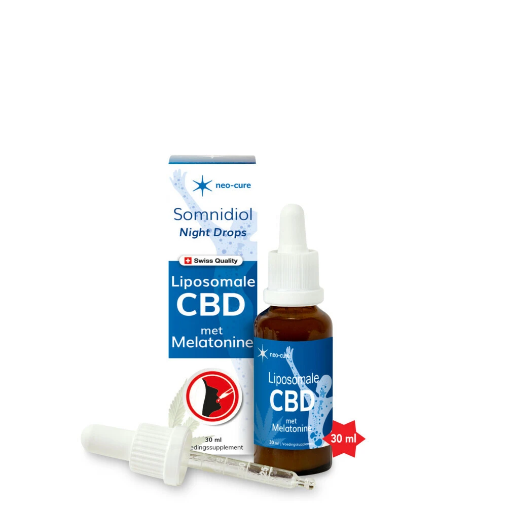 Neo-Cure Somnidiol Slaap Liposomale CBD & Melatonine 1 Neo-Cure Somnidiol Slaap Liposomale CBD & Melatonine