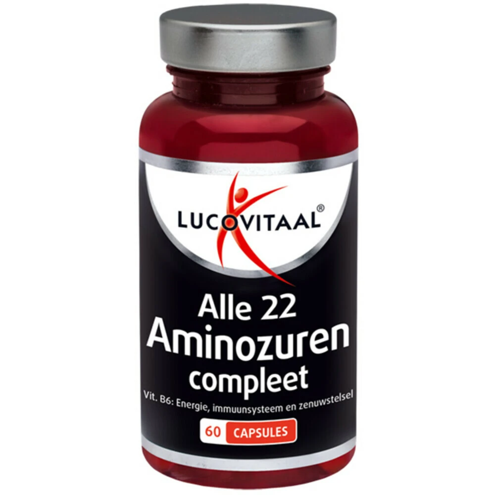3x Lucovitaal Aminozuren Compleet + Vitamine B6 1 3x Lucovitaal Aminozuren Compleet + Vitamine B6