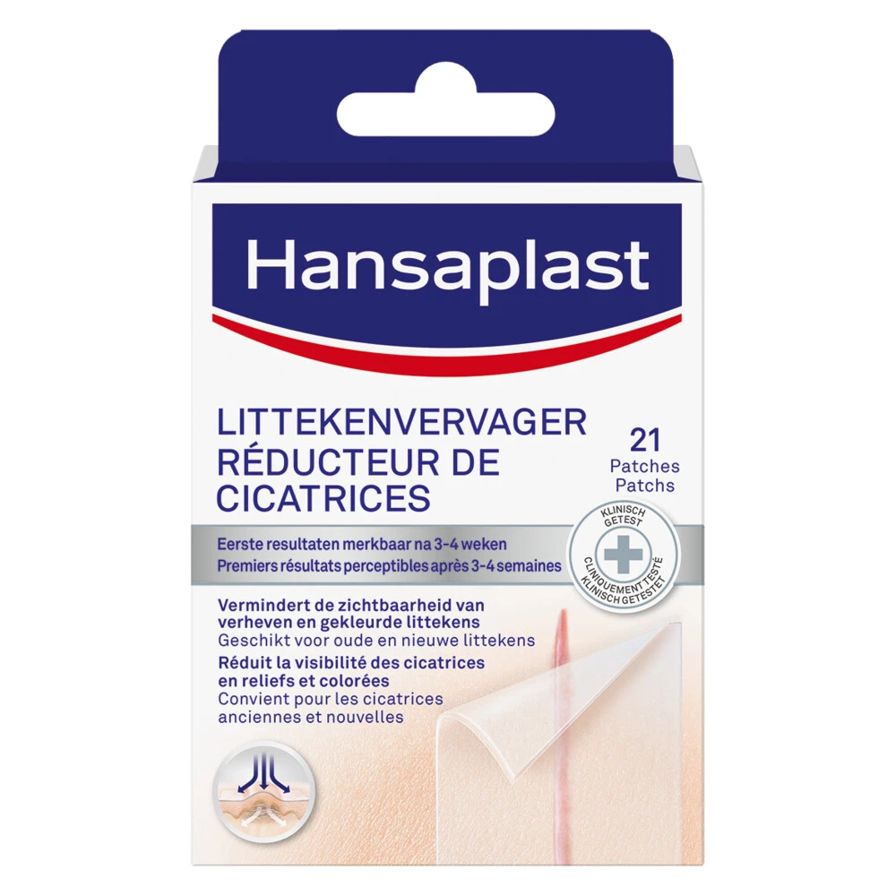 2x Hansaplast Littekenvervager 1 2x Hansaplast Littekenvervager
