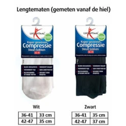 Lucovitaal Compressie Steun Sokken Zwart Maat 36-41 -Gezondheidszorg Leveringen 997685 4