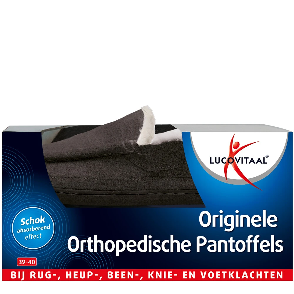 Lucovitaal Orthopedische Pantoffel Maat 39-40 1 Lucovitaal Orthopedische Pantoffel Maat 39-40